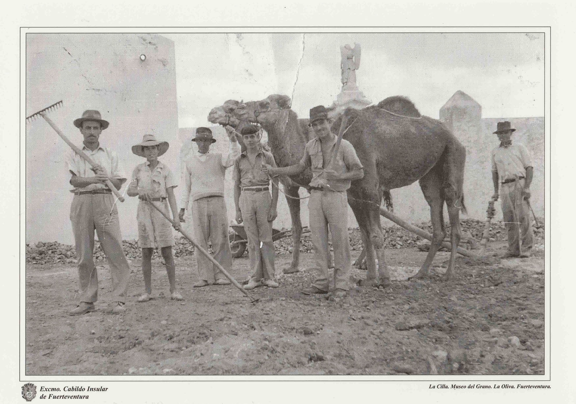 Historische Aufnahmen von der Insel Fuerteventura.