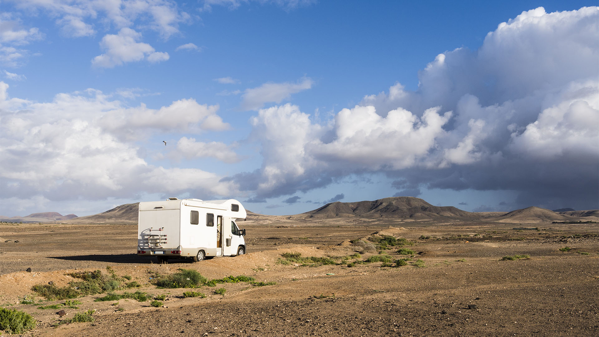Campen in Puerto del Rosario und am Playa Blanca.