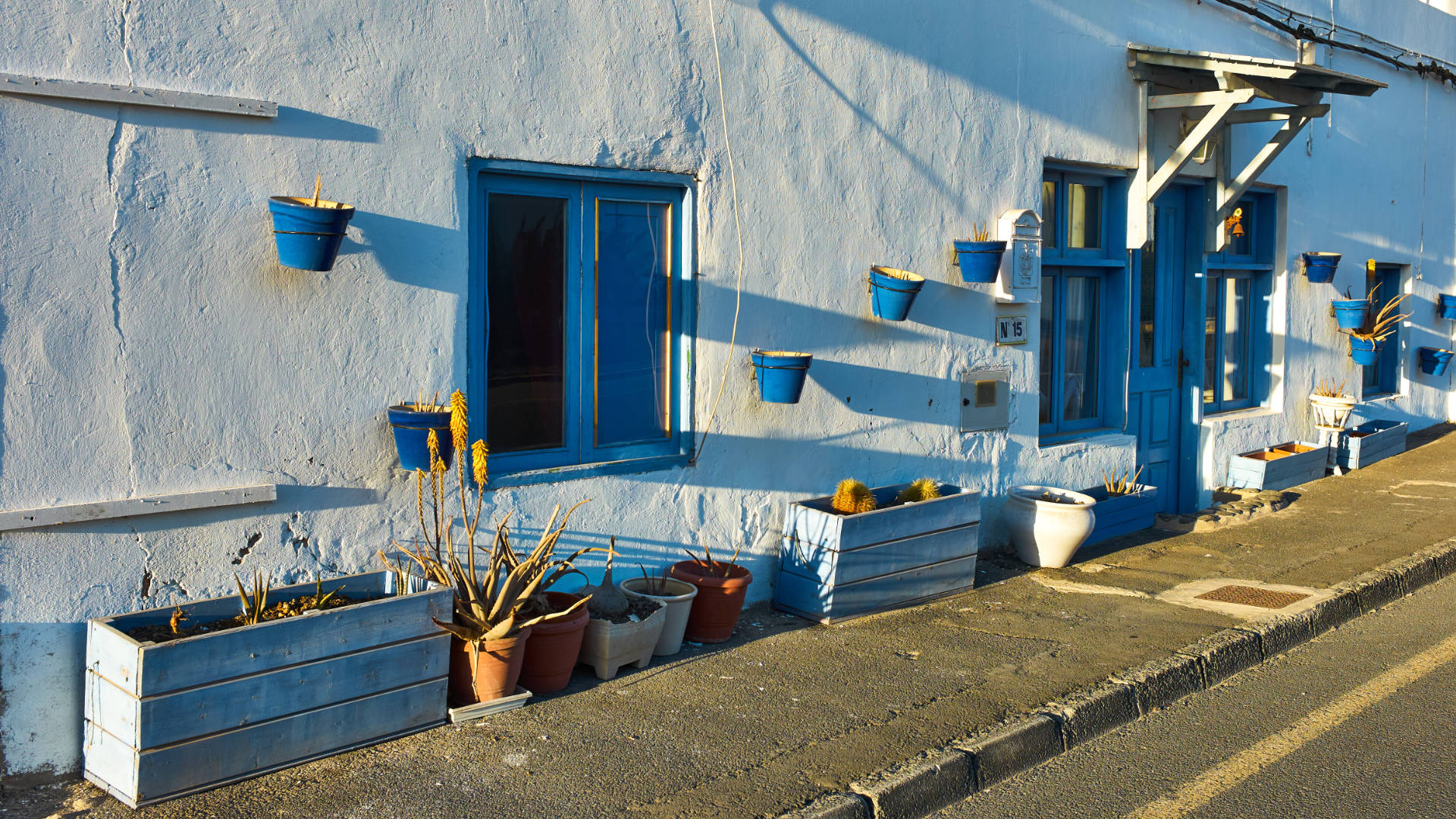 El Cotillo und Corralejo bald blau-weiss.