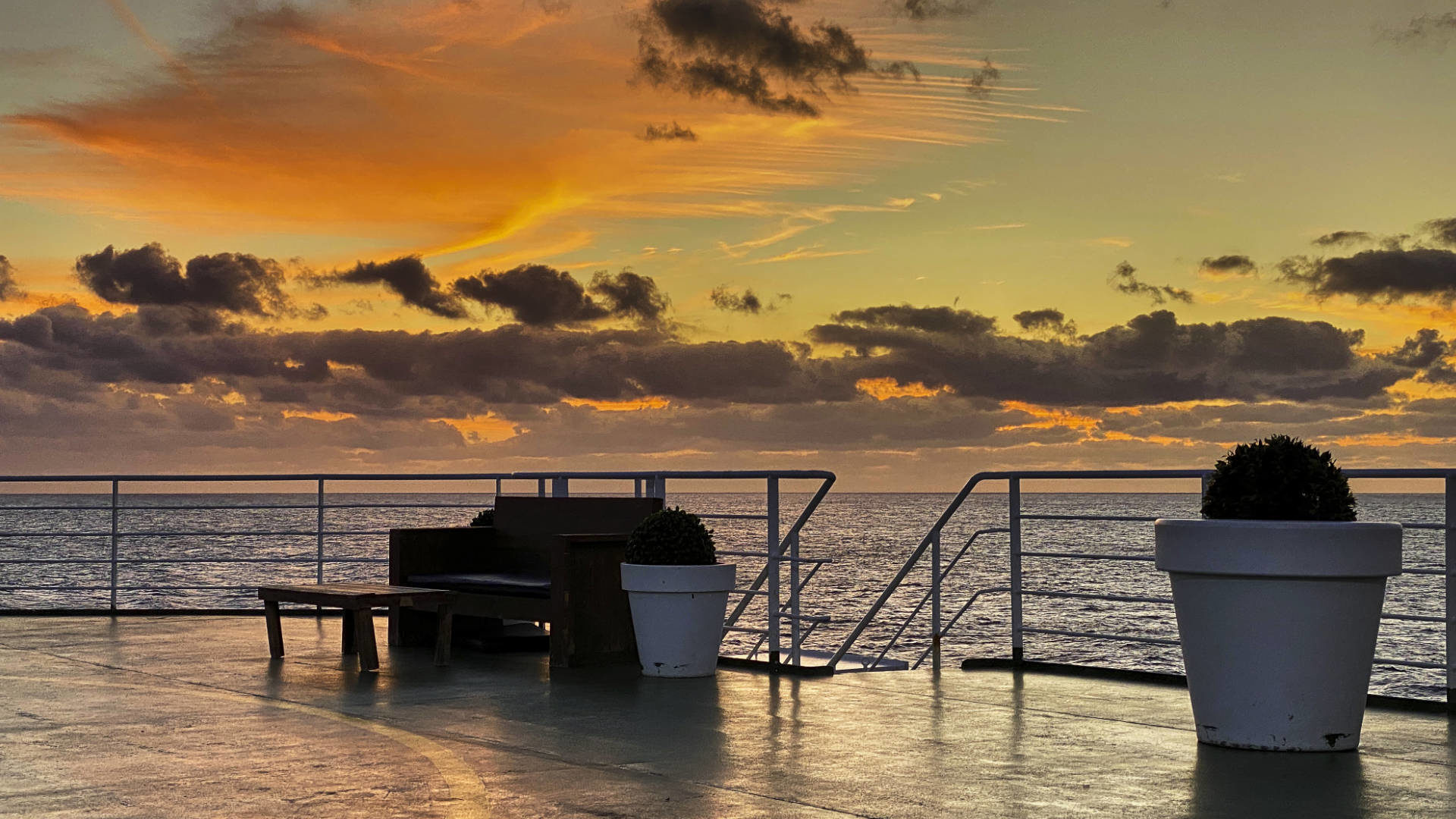 Trasmediterranea Fähre Cádiz – Puerto del Rosario Fuerteventura.