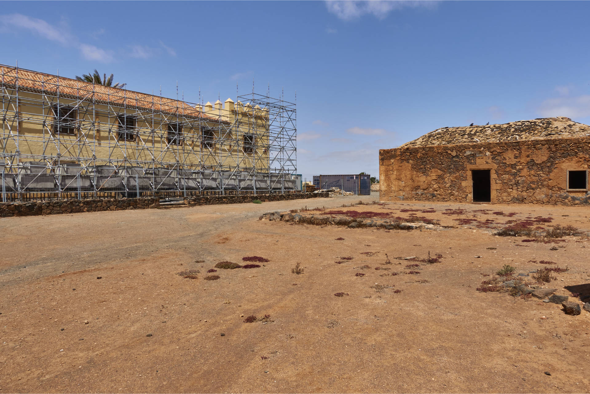 Die Casa de Los Coroneles in La Oliva Fuerteventura.