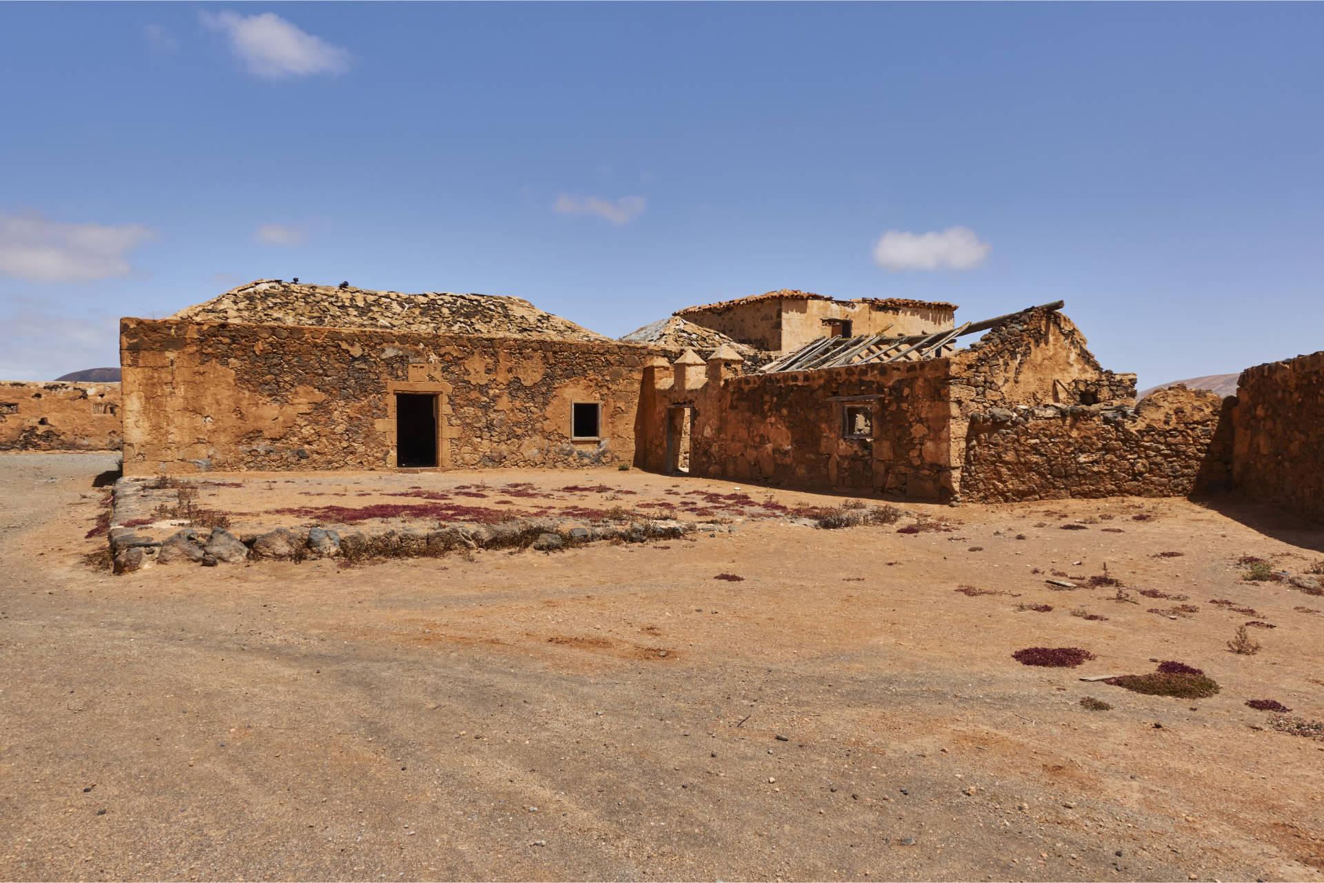 Die Casa de Los Coroneles in La Oliva Fuerteventura.