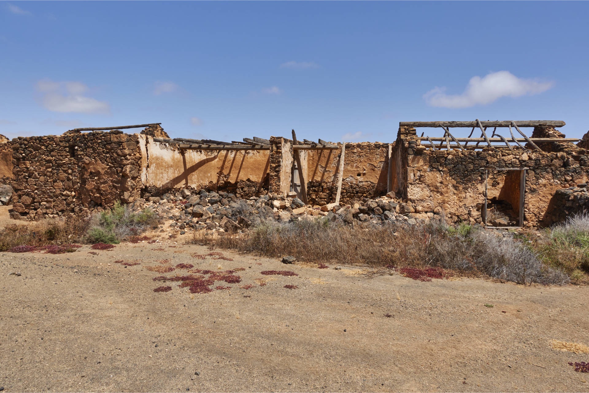 Die Casa de Los Coroneles in La Oliva Fuerteventura.