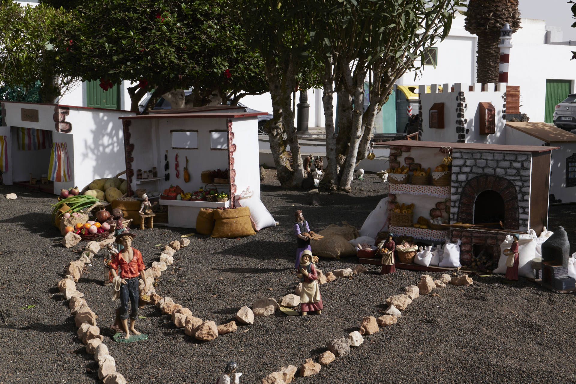 Gemeinde La Oliva Fuerteventura– Weihnachtskrippe 2023.