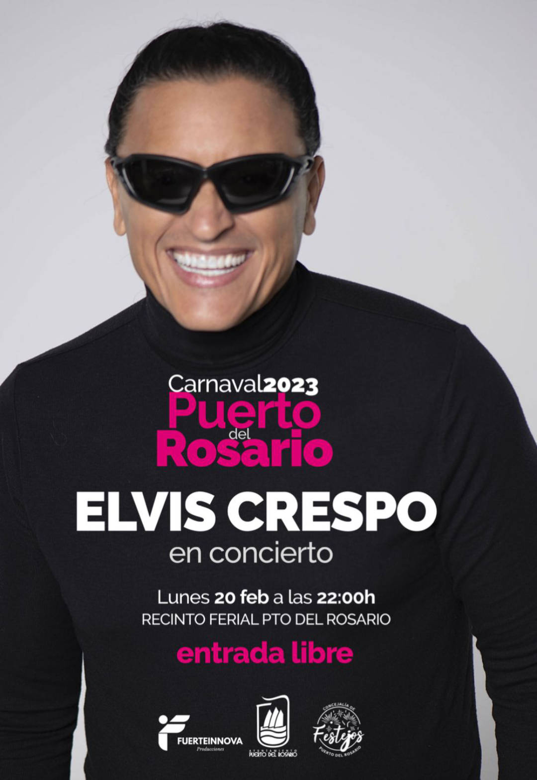 Karneval Puerto del Rosario 2023 – Konzert Elvis Crespo.